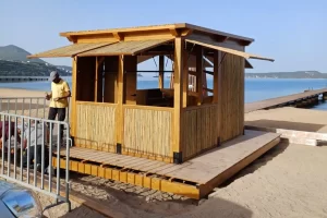 Beach kiosk